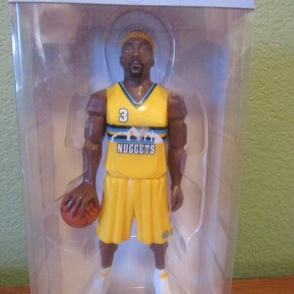 BNIB Rare NBA Denver Nuggets TY Lawson #4 Guard KeyBank Action Figure HTF! NEW - Picture 10 of 14